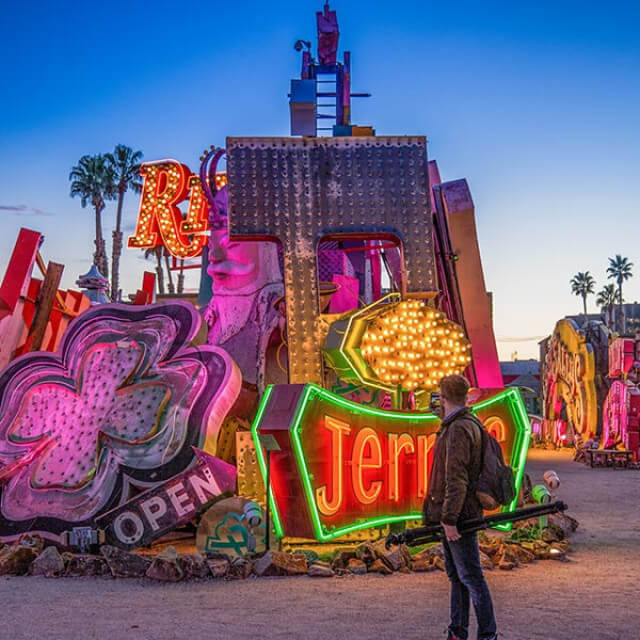 The Neon Museum in Las Vegas, Nevada