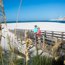 Gulf of Mexico views at Orange Beach, Alabama