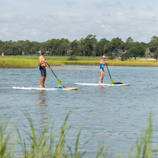 Paddleboarding in Myrtle Beach, South Carolina
