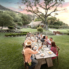 Al fresco dining in Temecula Valley, California