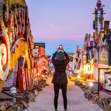 The Neon Museum in Las Vegas, Nevada