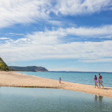 North Bar Lake Access at Sleeping Bear Dunes National Lakeshore in Leelanau County, Michigan
