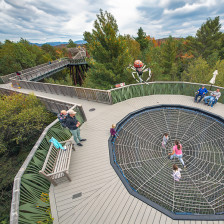 The Wild Walk at the Wild Center in Tupper Lake, New York