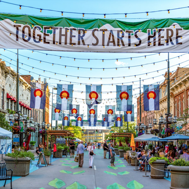 Exploring pedestrian-friendly Larimer Square in Denver, Colorado